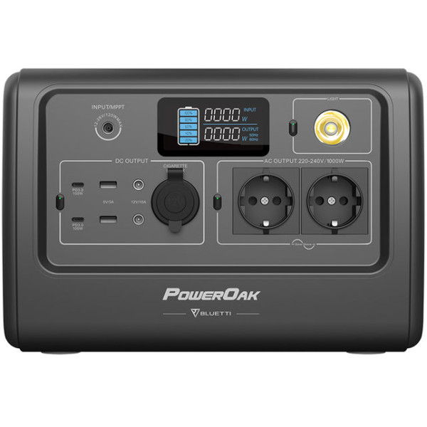 Зарядная станция Bluetti PowerOak EB70 716Wh/1000W (PB930692)