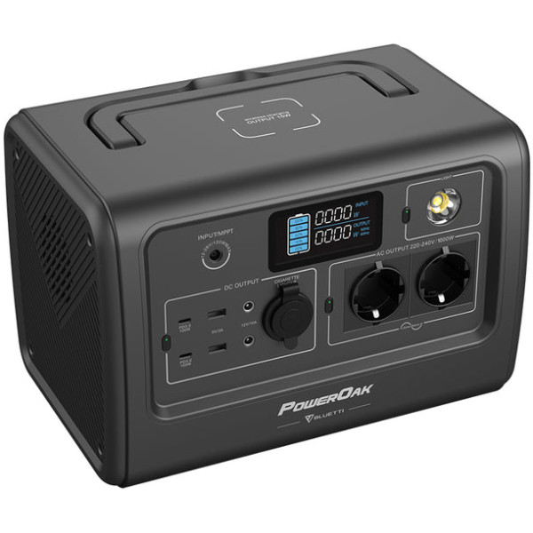 Зарядная станция Bluetti PowerOak EB70 716Wh/1000W (PB930692)
