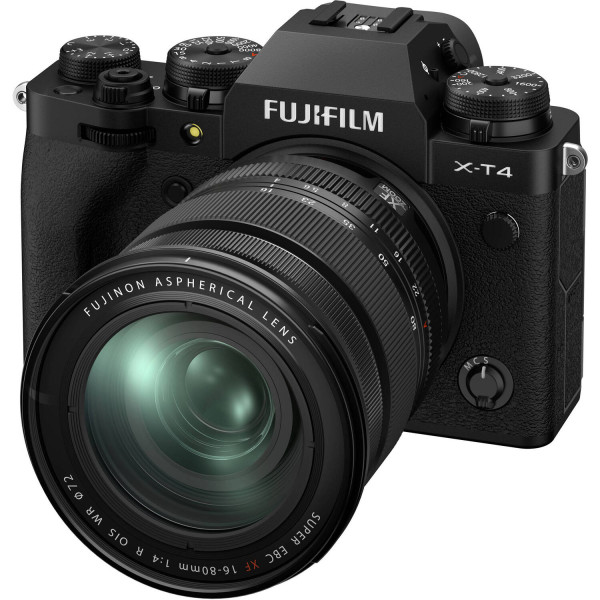 Фотоаппарат FUJIFILM X-T4 + XF 16-80mm f / 4.0 R Black (16651136)