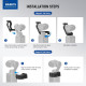 Магнитный RGB свет Neewer BASICS M21C для DJI OSMO Pocket 3 (M21C)