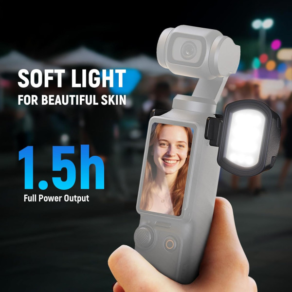 Магнитный RGB свет Neewer BASICS M21C для DJI OSMO Pocket 3 (M21C)