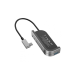 USB-хаб Baseus Bend Angle No.7 багатофункціональний конвертор USB-C темно-сірий