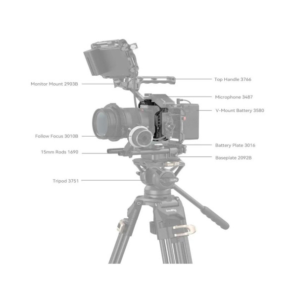 Клетка для камеры SmallRig Cage for Panasonic LUMIX G9 II/S5 II/S5 IIX
