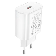 Сетевое зарядное устройство HOCO N22 Jetta PD25W charger White