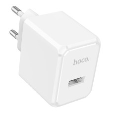 Сетевое зарядное устройство HOCO CS11A Ocean single port charger 10.5W White