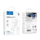 Сетевое зарядное устройство с кабелем HOCO C148A Charm single port PD30W charger set (C to iP) (EU) White