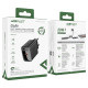 Сетевое зарядное устройство с кабелем ACEFAST A82 PD20W GaN single USB-C charger set (P5) (EU) Black