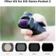 Комплект магнітних світлофільтрів K&F Concept для DJI Osmo Pocket 3 CPL + ND16+ ND64 + ND256 Multi-Coated (SKU.2150)