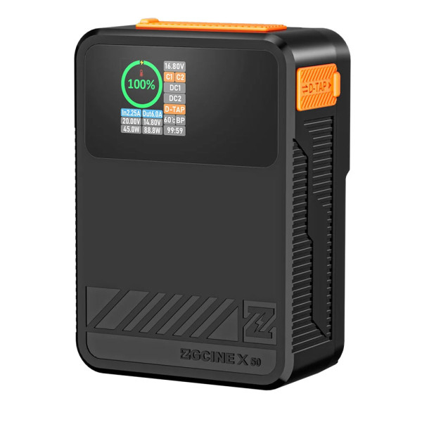 Акумулятор ZGCINE X50 (52Wh/14.8V) V-Mount Battery USB-C PD in/out 45W Fast Charging (ZG-X50)