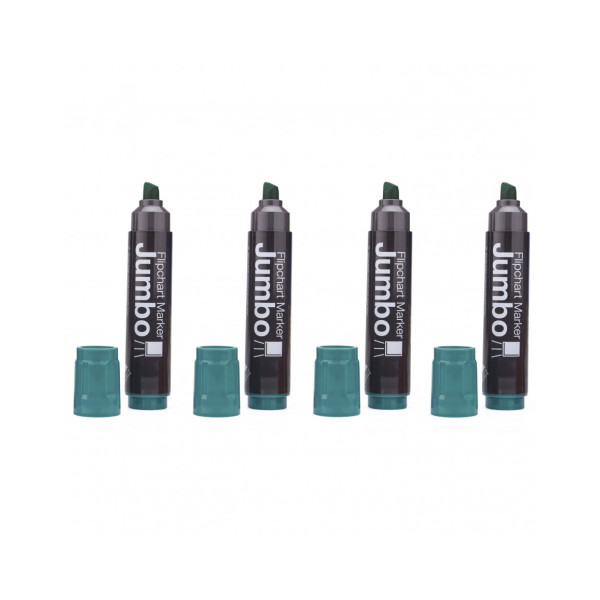 Зелені маркери для паперу Magnetoplan Jumbo Green Set (1111504)