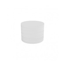 Карточки модерации круглые 100 белые Magnetoplan Round White Set (111151600)