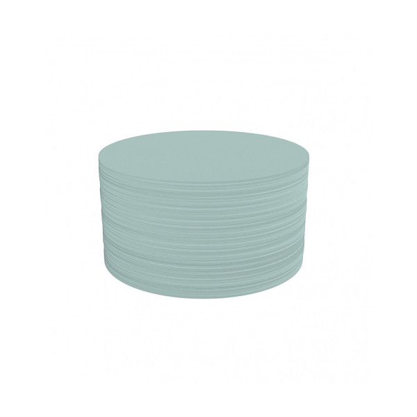 Карточки модерации круглые 140 бледно-синие Magnetoplan Round Blue Set (111151703)