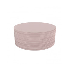 Карточки модерации круглые 190 бледно-розовые Magnetoplan Round Pink Set (111151818)