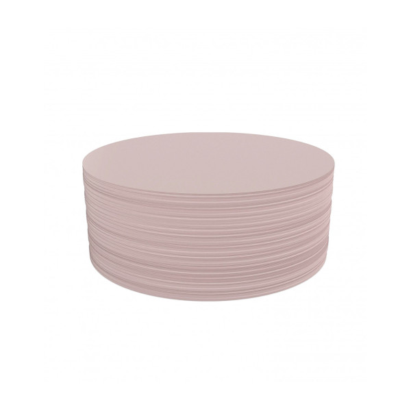 Карточки модерации круглые 190 бледно-розовые Magnetoplan Round Pink Set (111151818)