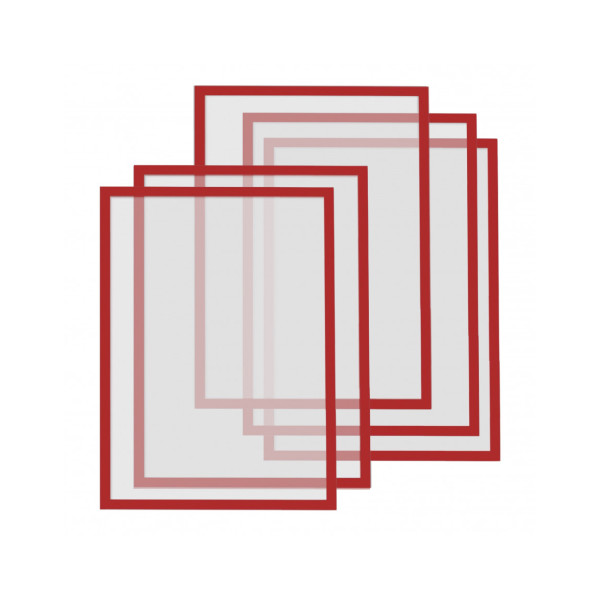 Рамки магнитные A4 красные Magnetofix Frame Red Set (1130306)