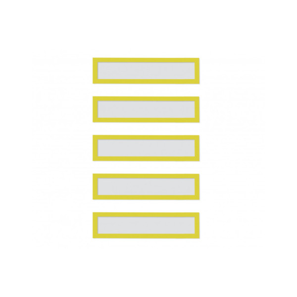 Рамки заголовків магнітні A5/A4 жовті Magnetofix Frame TOPSIGN Yellow Set (1131702)