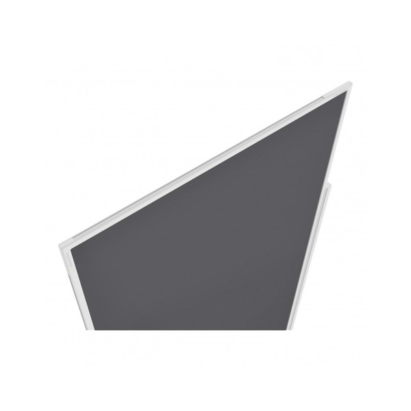 Доска модерационная мобильная 1000x1800 серая, каркас белый Magnetoplan Design-Seminarboard VarioPin Mobile Felt-Gray WhiteEdition (1181101)