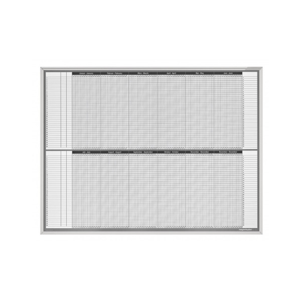 Планировщик годовой активности 31дн/35чел 1215x915 Magnetoplan Staff&Project Planner (1241212S)