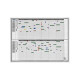 Планировщик годовой активности 31дн/35чел 1215x915 Magnetoplan Staff&Project Planner (1241212S)