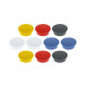 Магниты круглые 40/2.2 разноцветные Magnetoplan Discofix Color Assorted Set (1662010)