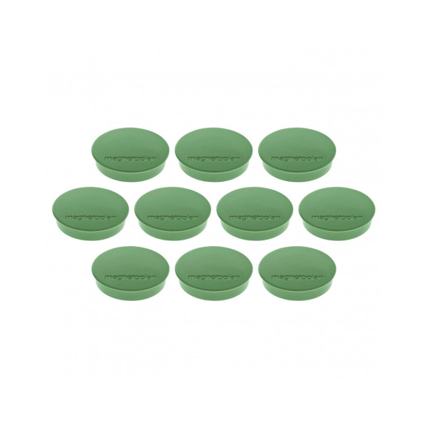 Магниты круглые 30/0.7 зеленые Magnetoplan Discofix Standard Green Set (1664205)