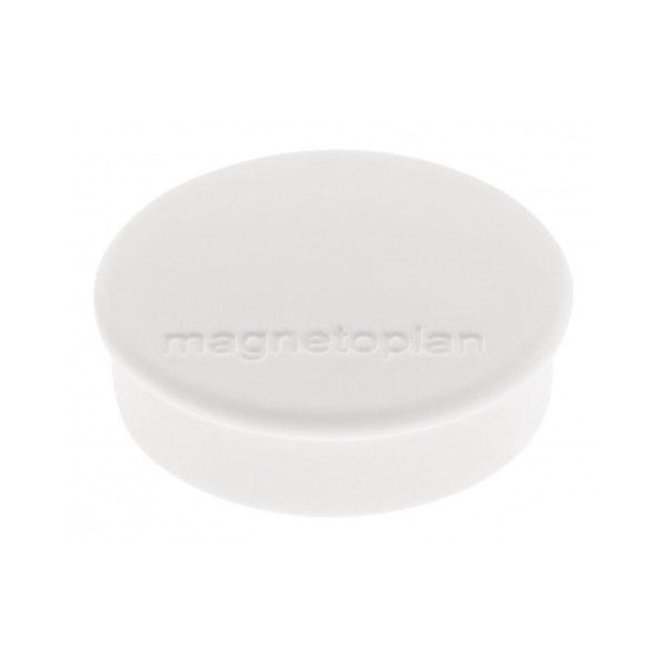 Магниты круглые 24/0.3 белые Magnetoplan Discofix Hobby White Set (1664500)