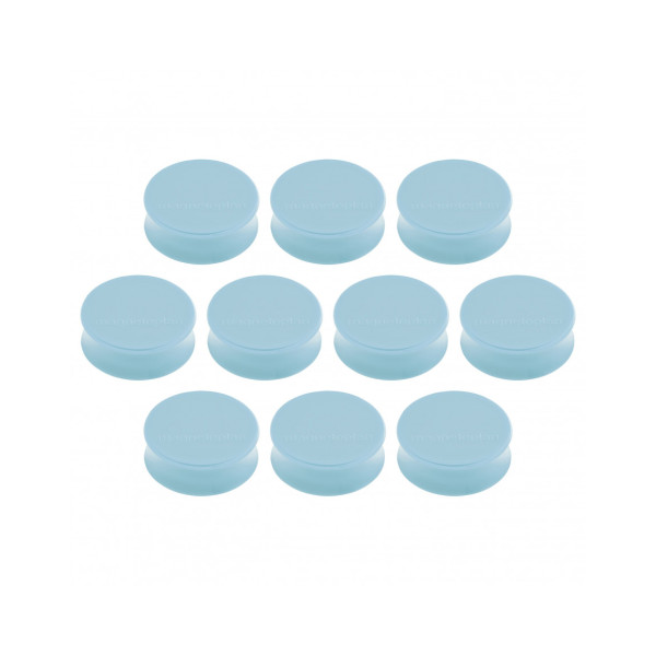 Магниты эргономичные большие 34/2 голубые Magnetoplan Ergo Large Baby-Blue Set (16650103)