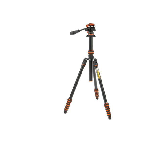 Штатив 3 LEGGED THING Punks Travis 2.0 Black Copper Алюминиевый, 4 секции, Видео голова AirHed Trinity и чехол в комплекте ( TRAVISVIDEOLAVA2.0 )