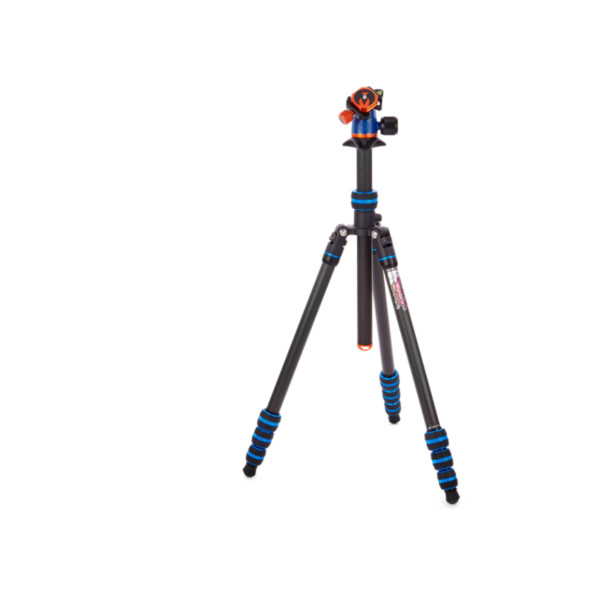 Штатив 3 LEGGED THING Punks Billy 2.0 Black Blue Карбоновый, 4 секции, шаровая голова AirHed Neo 2.0 Blue и чехол в комплекте ( BILLYBLUE2.0 )