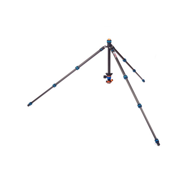 Штатив 3 LEGGED THING Punks Billy 2.0 Black Blue Карбоновый, 4 секции, шаровая голова AirHed Neo 2.0 Blue и чехол в комплекте ( BILLYBLUE2.0 )