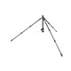Штатив 3 LEGGED THING Punks Billy 2.0 Black Blue Карбоновый, 4 секции, шаровая голова AirHed Neo 2.0 Blue и чехол в комплекте ( BILLYBLUE2.0 )