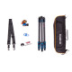 Штатив 3 LEGGED THING Punks Billy 2.0 Black Blue Карбоновый, 4 секции, шаровая голова AirHed Neo 2.0 Blue и чехол в комплекте ( BILLYBLUE2.0 )