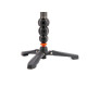 Монопод 3 LEGGED THING Lance Matte Black, Карбоновий, 4 секції, у комплекті з ніжками Docz2 (LANCEKITDARK)