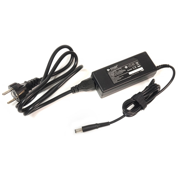 Блок питания для ноутбуков PowerPlant DELL 220V, 19.5V 90W 4.62A (7.4*5.0)