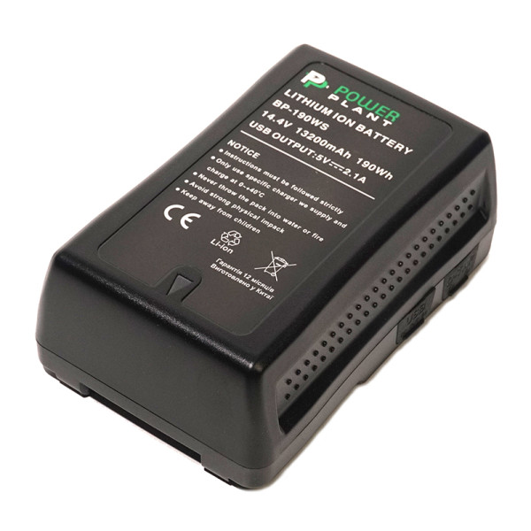 Аккумулятор V-mount PowerPlant Sony BP-190WS 13200mAh