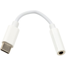 Переходник PowerPlant USB Type-C (M) - AUX 3.5 мм (F), 0.2 м