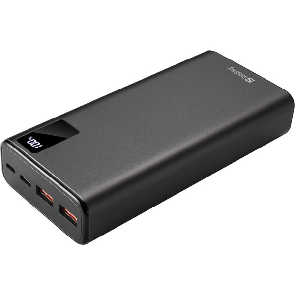Універсальна мобільна батарея Sandberg 20000 мАч, PD 20 Вт, USB-C, 2xUSB-A (420-59)