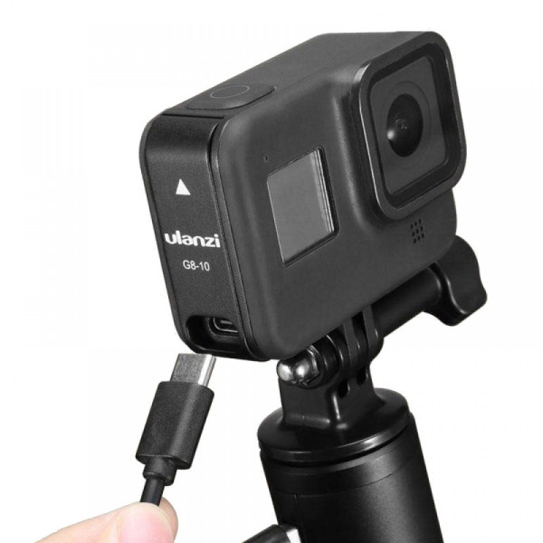Кришка відсіку акумулятора GoPro 8 з отвором для зарядки Ulanzi G8-10