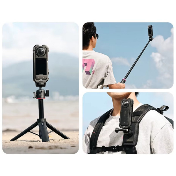 Рамка Insta360 X4 алюминиевая защитная с колпачком Ulanzi IN-04