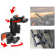 Крепление на мотоцикл Insta360 с моноподом AC Prof HQS-Bundle-N06