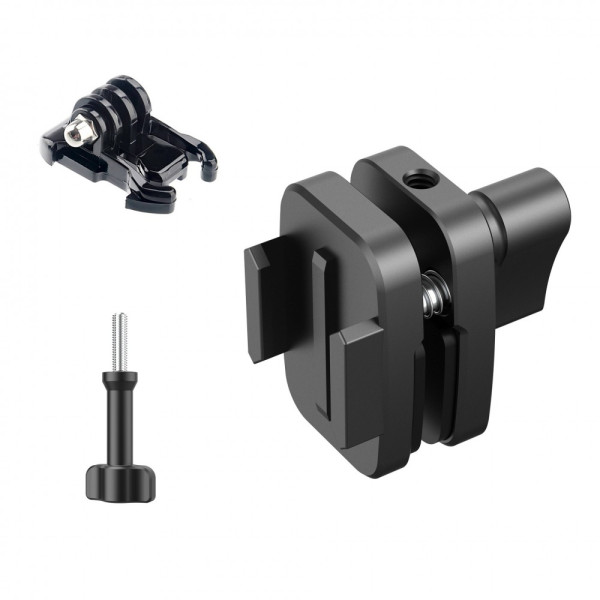 Крепление зажим ветровое стекло мотоцикла Insta360 DJI Action GoPro AC Prof AL46E
