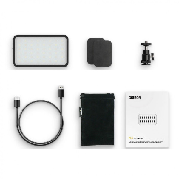 Відеосвітло для телефону камери LED Bi-Color Ra95+ 2700-6500К COLBOR PL5