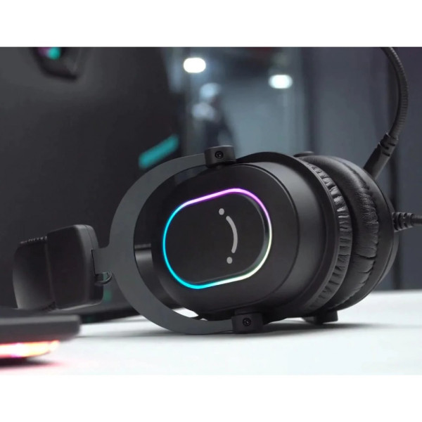Навушники ігрові гарнітура USB 7.1 RGB 24біт Fifine H6