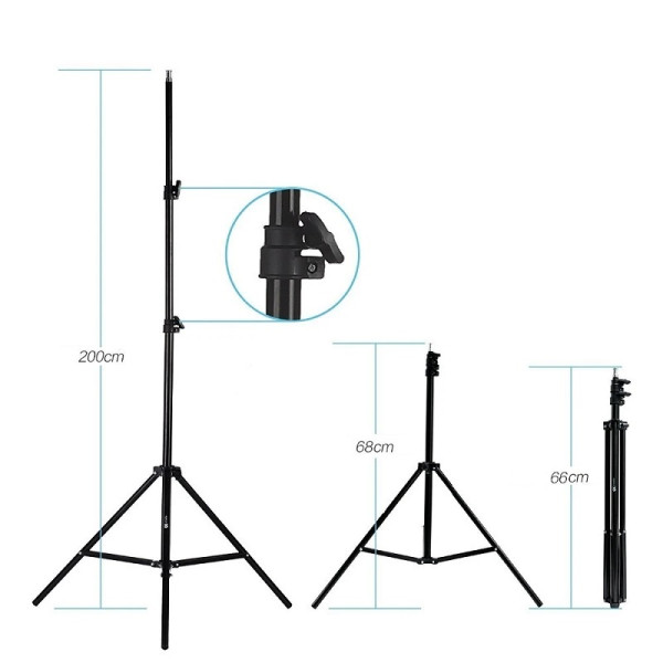 Набор постоянного света Visico Mikrosat FL-EB5070-2 Double Kit