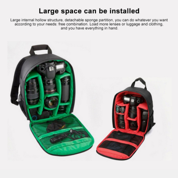 Рюкзак Indepman DCA-0066R черно-красный