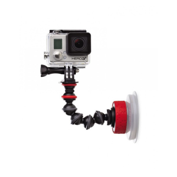 Держатель на присоске Joby для GoPro или другой спортивной видеокамеры.