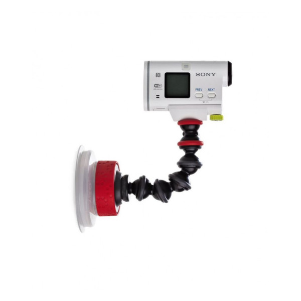 Держатель на присоске Joby для GoPro или другой спортивной видеокамеры.