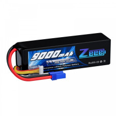 Акумулятор Zeee 14.8V 100C 9000mah 4S RC Li-po EC5