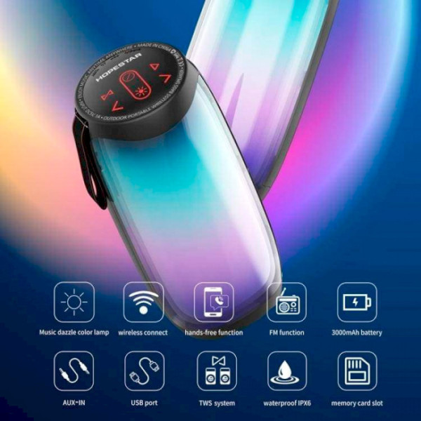 Портативная колонка Hopestar P40 Pulse Black