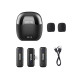 Радиосистема для iPhone (Lightning), 2 микрофона + 1 приемник Boya BY-WM3T-D2 charging case